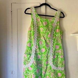 Lilly Pulitzer lion sun dress with pockets